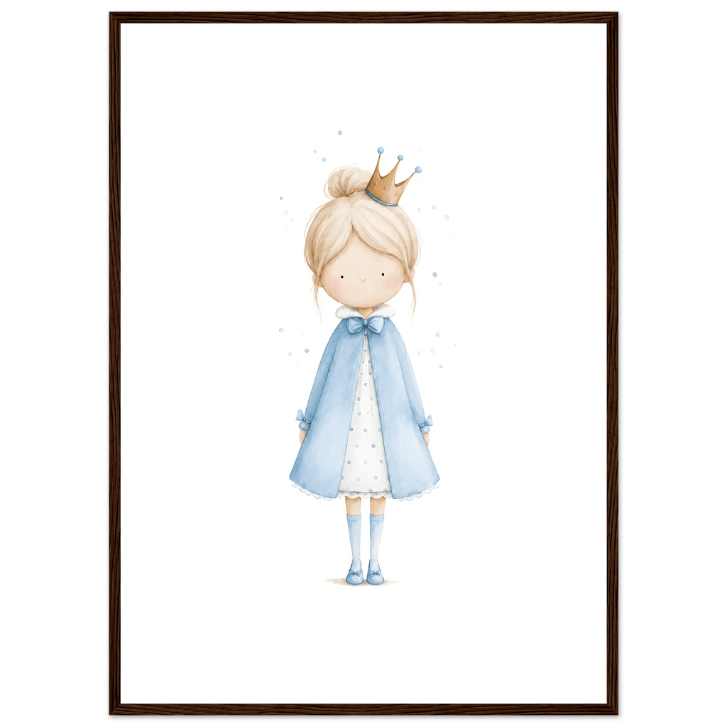 Liten Prinsessa - Personlig Text 💙 poster