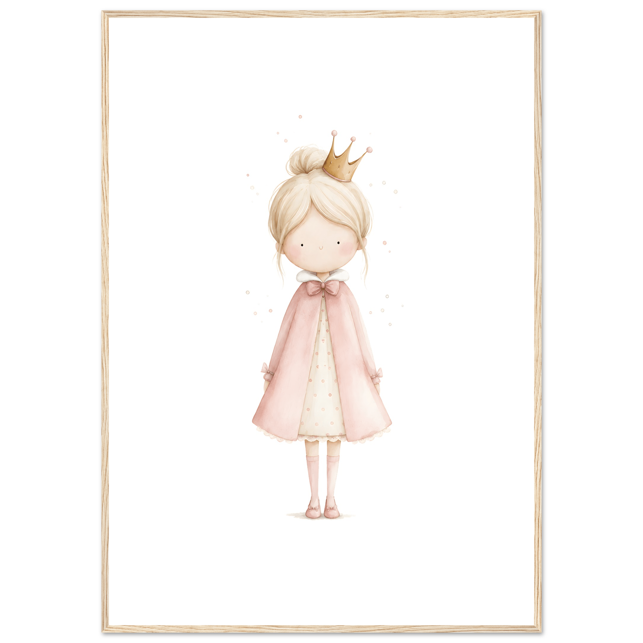 Liten Prinsessa – Personlig Text 💗 poster
