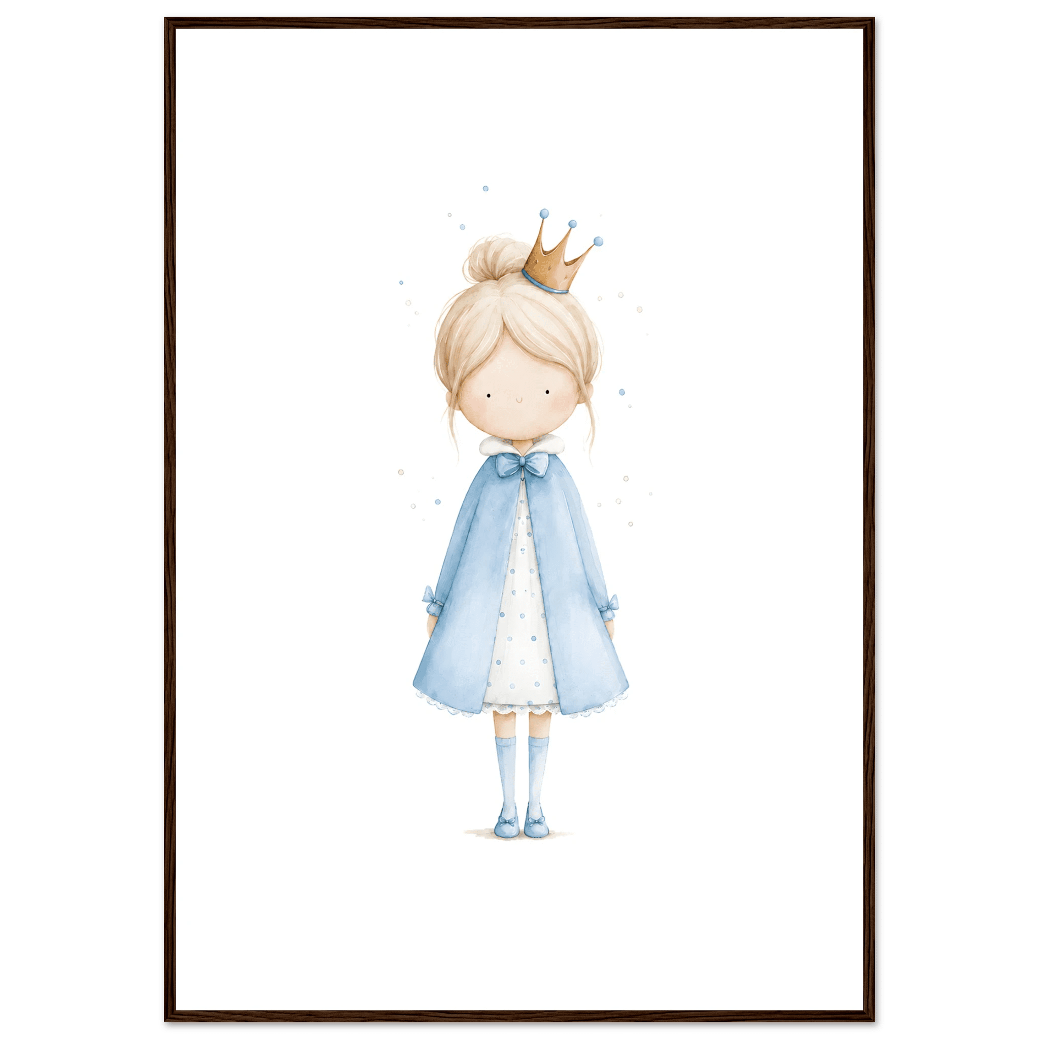 Liten Prinsessa - Personlig Text 💙 poster