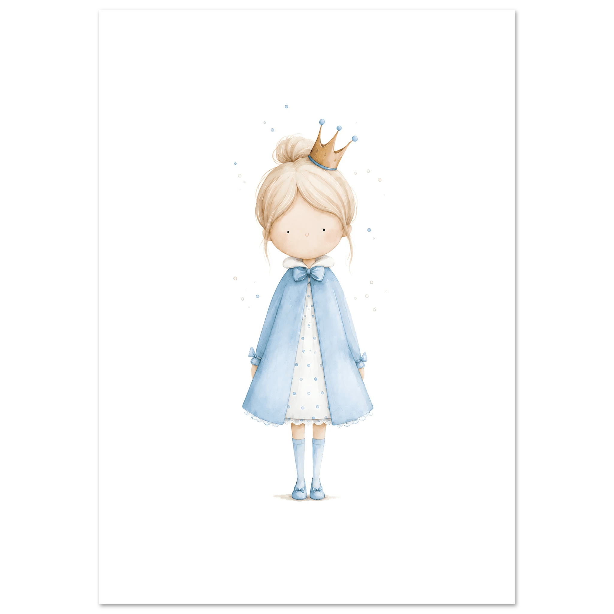 Liten Prinsessa - Personlig Text 💙 poster