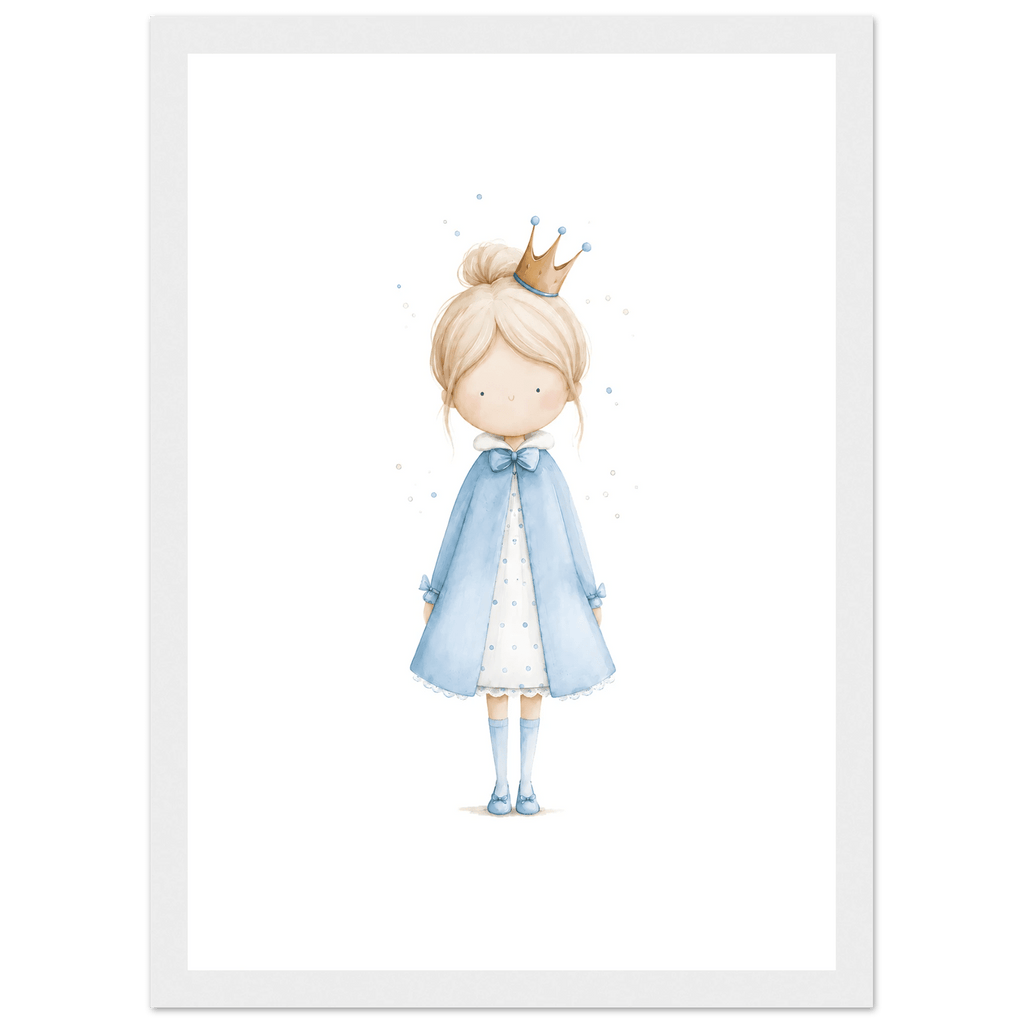 Liten Prinsessa - Personlig Text 💙 poster