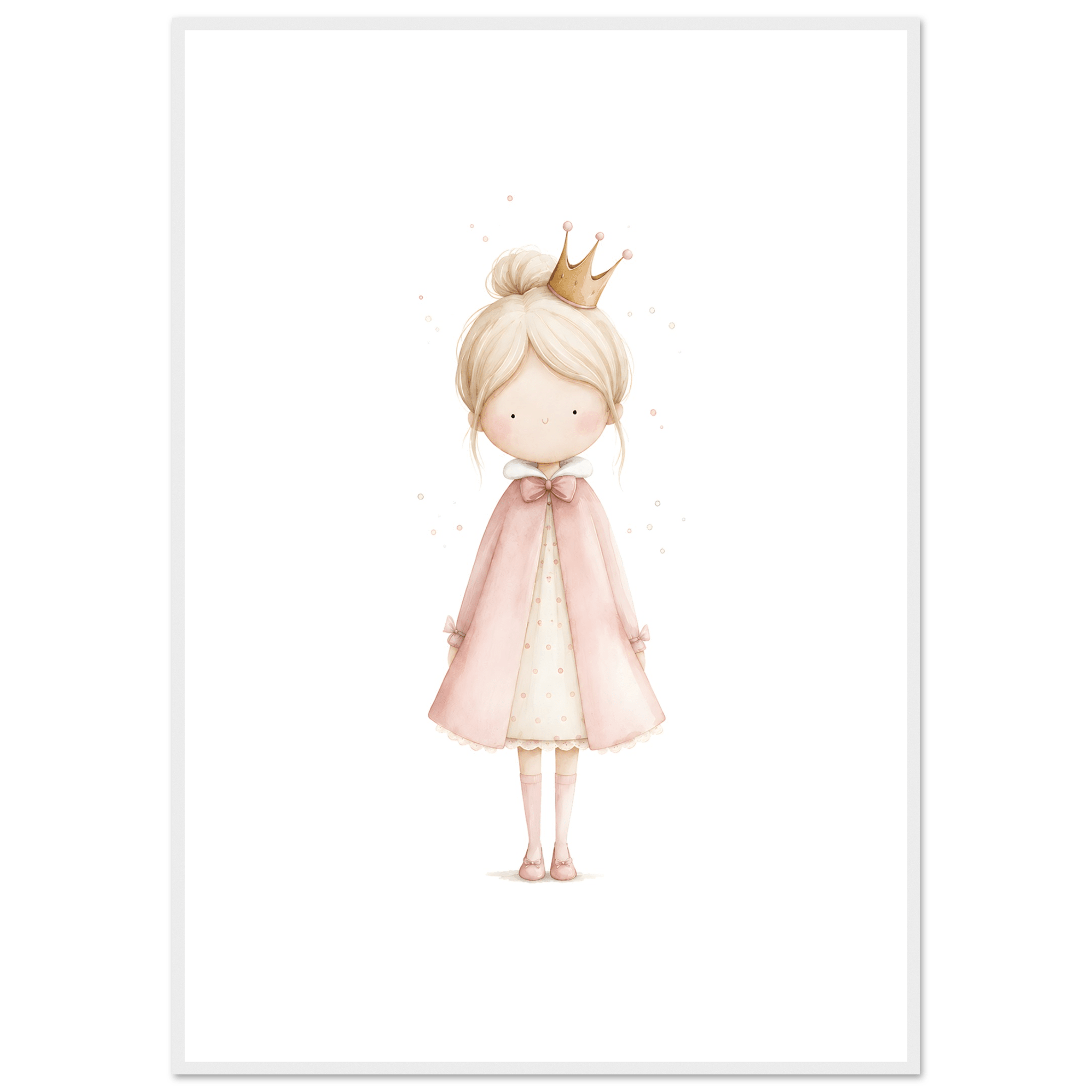Liten Prinsessa – Personlig Text 💗 poster