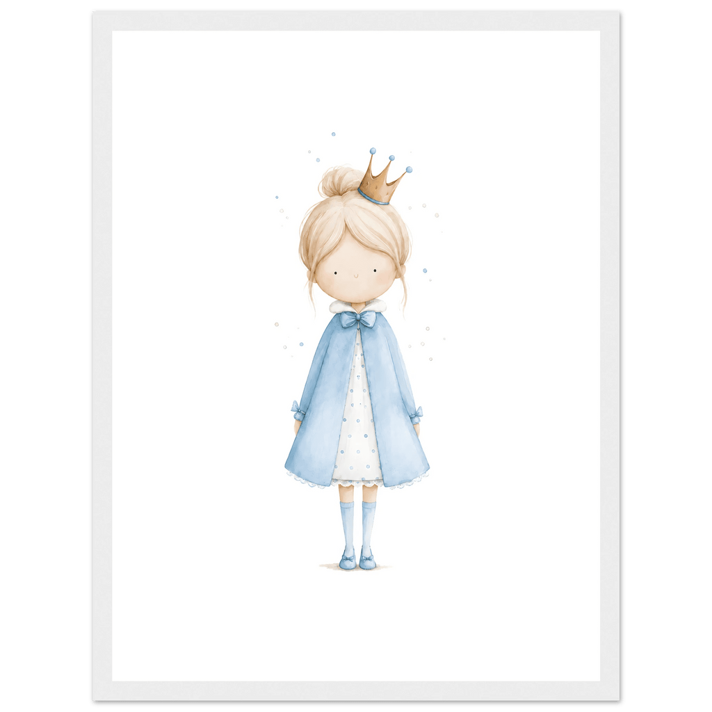 Liten Prinsessa - Personlig Text 💙 poster