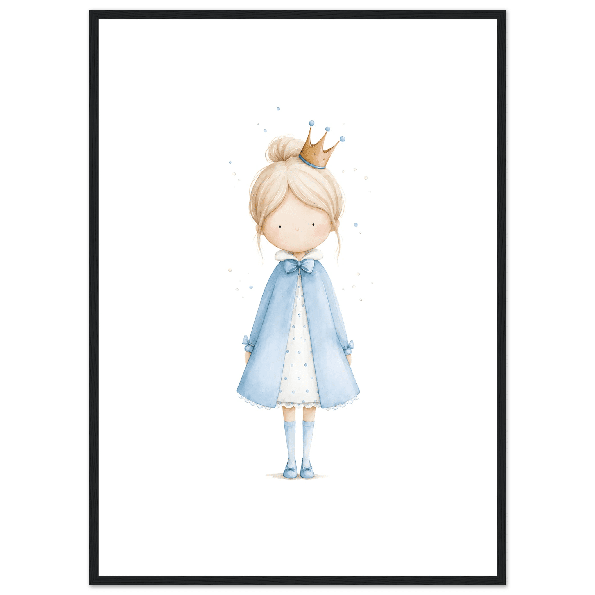 Liten Prinsessa - Personlig Text 💙 poster