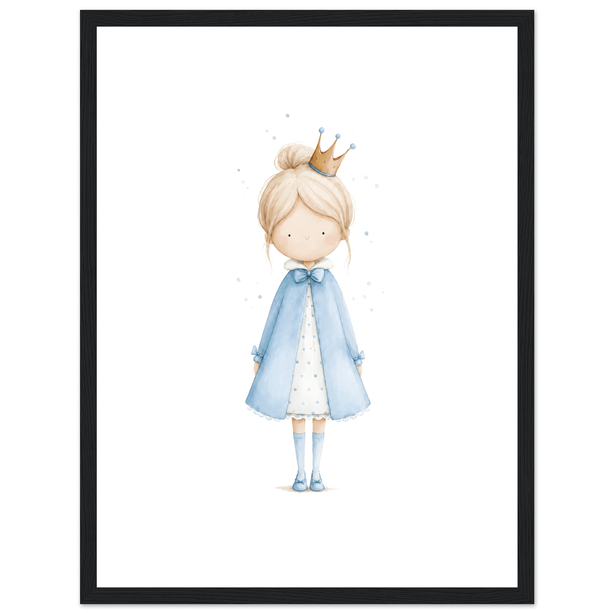 Liten Prinsessa - Personlig Text 💙 poster