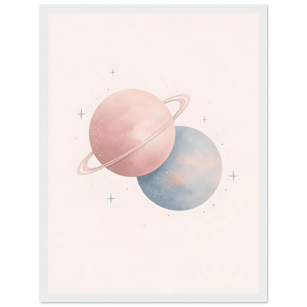 Planeter rymdposter poster