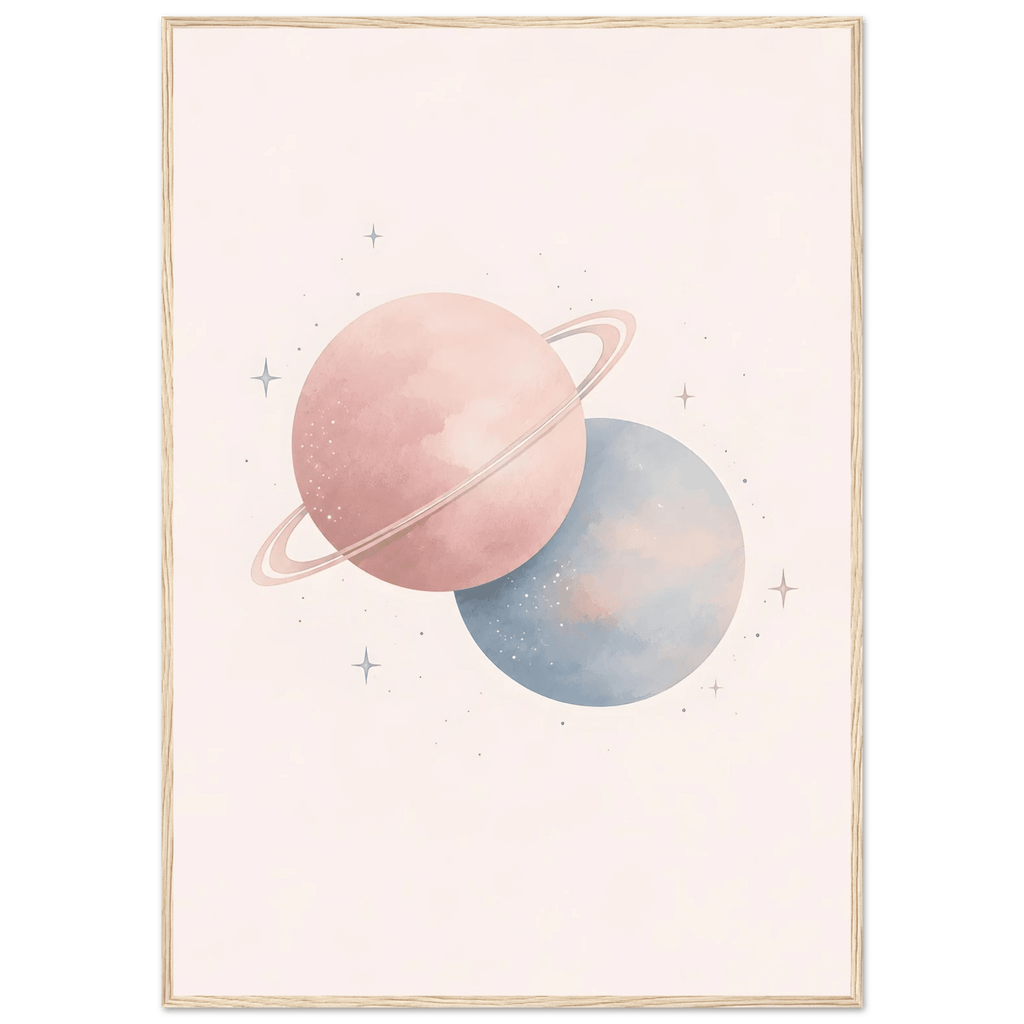 Planeter rymdposter poster