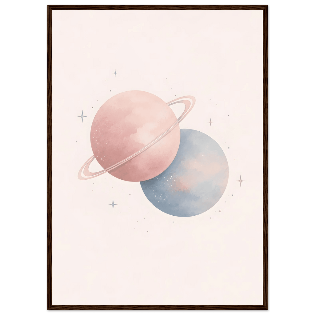 Planeter rymdposter poster