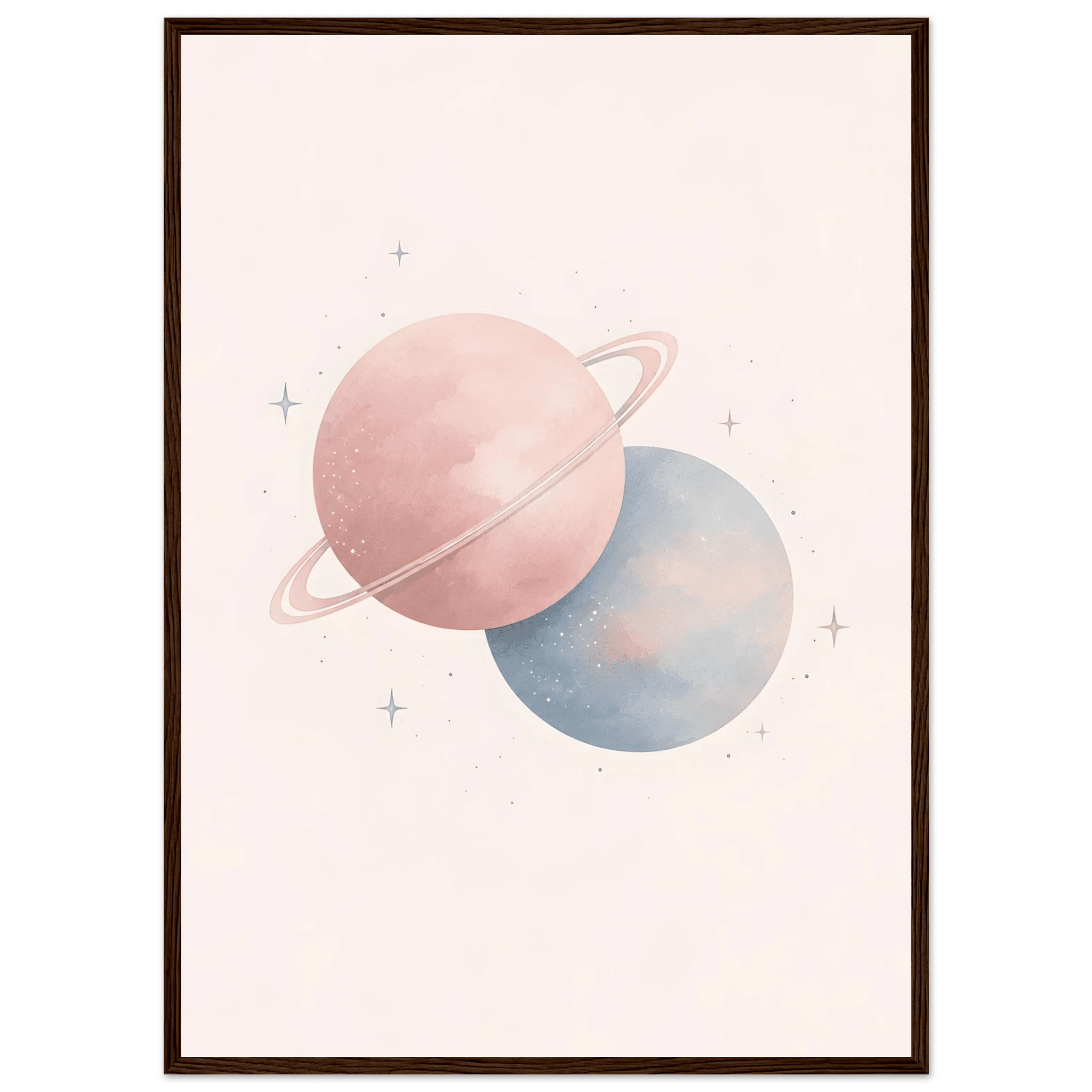Planeter rymdposter poster