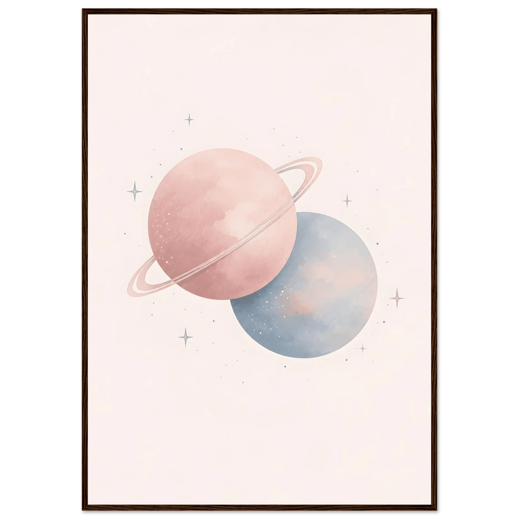 Planeter rymdposter poster