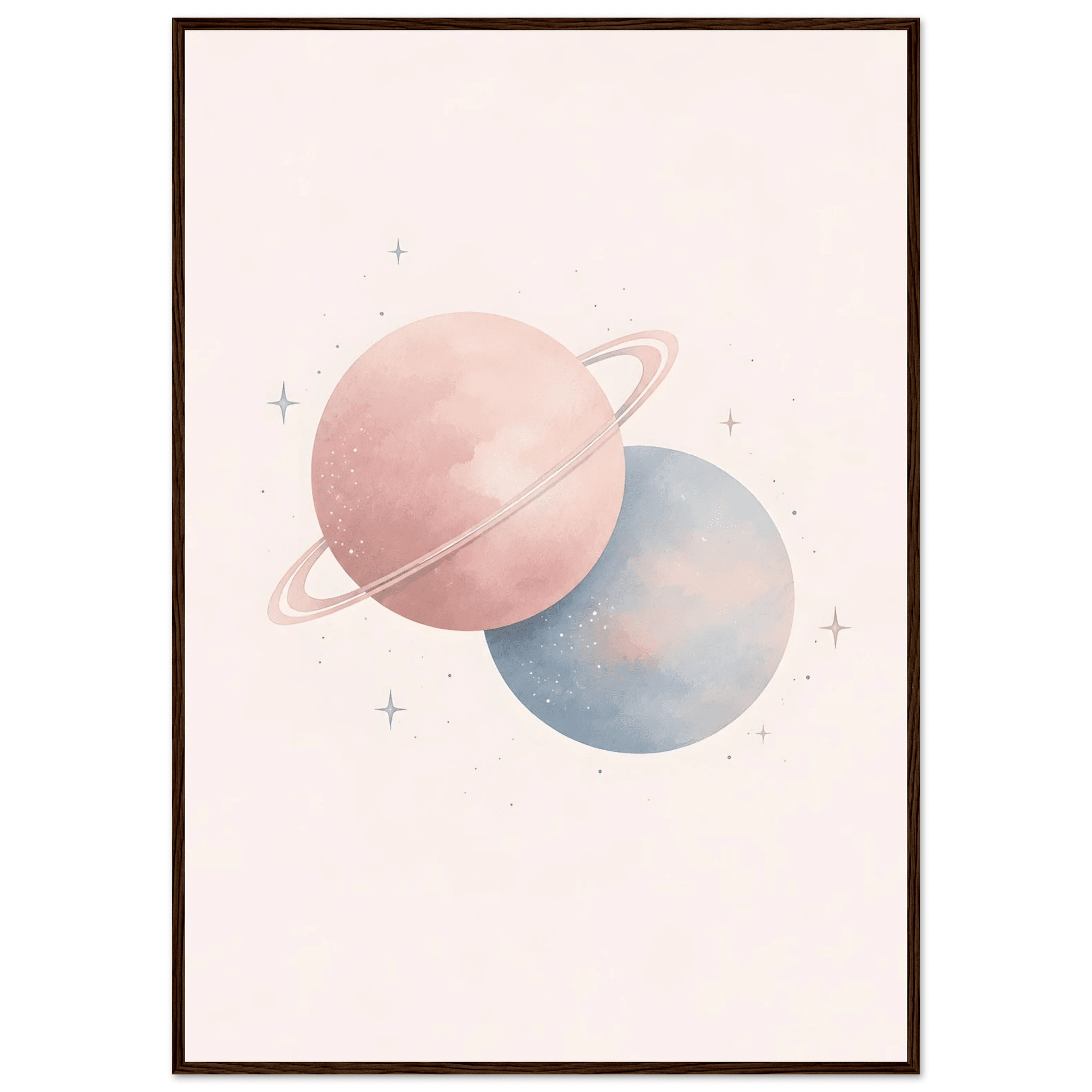 Planeter rymdposter poster