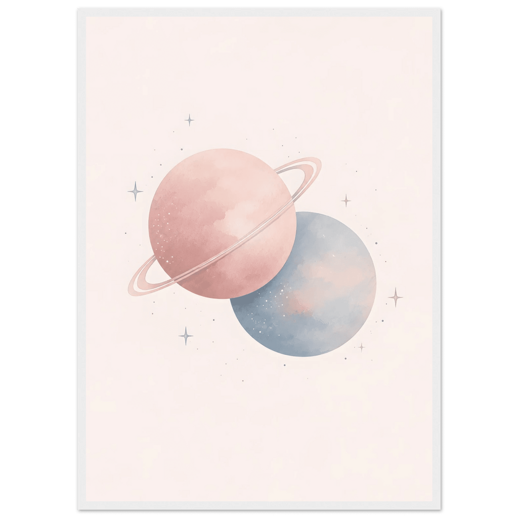 Planeter rymdposter poster