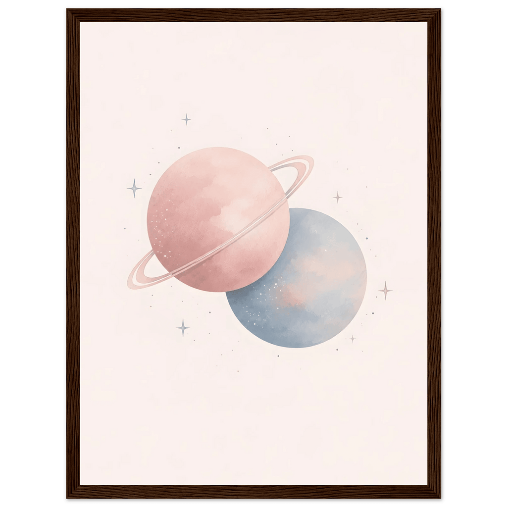 Planeter rymdposter poster