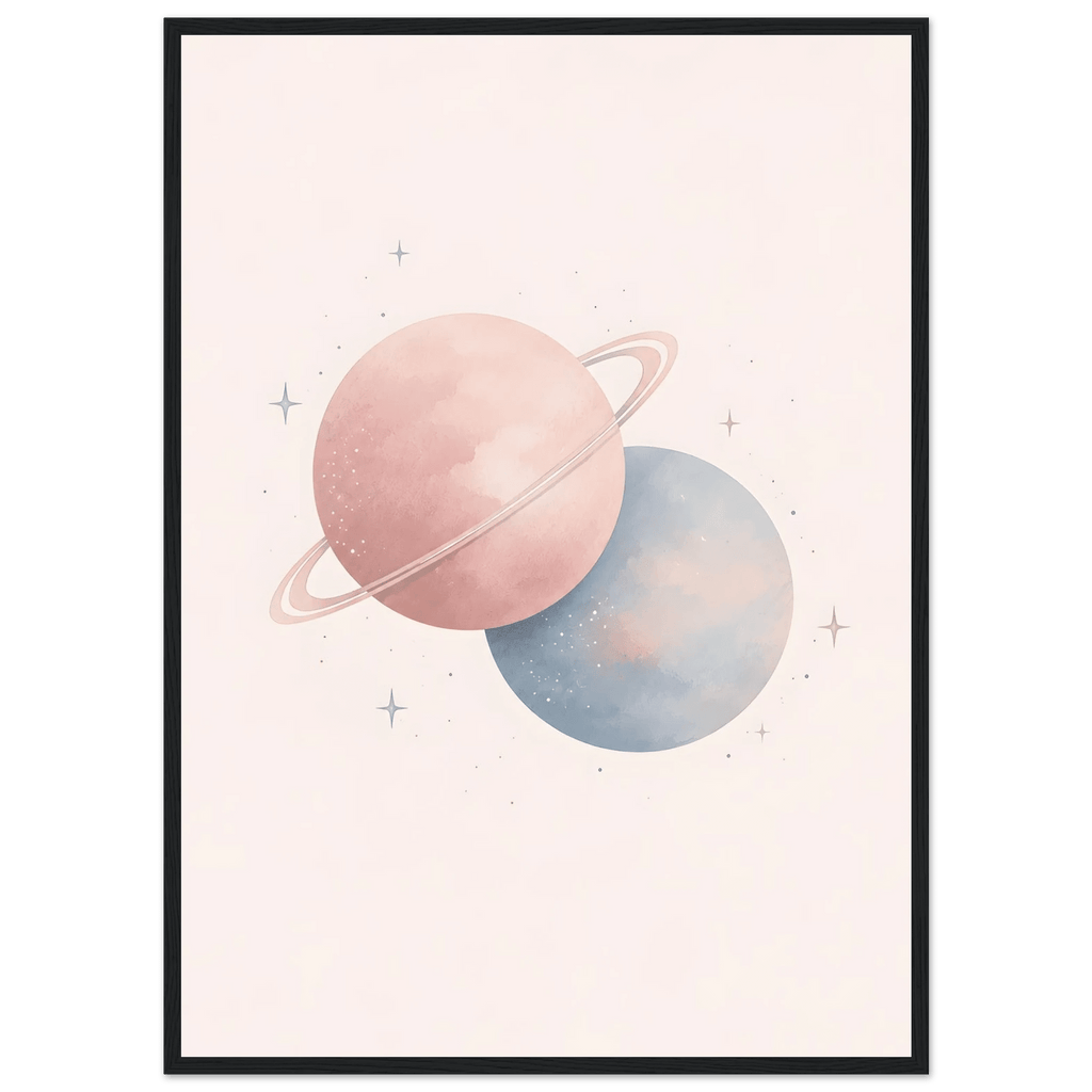 Planeter rymdposter poster
