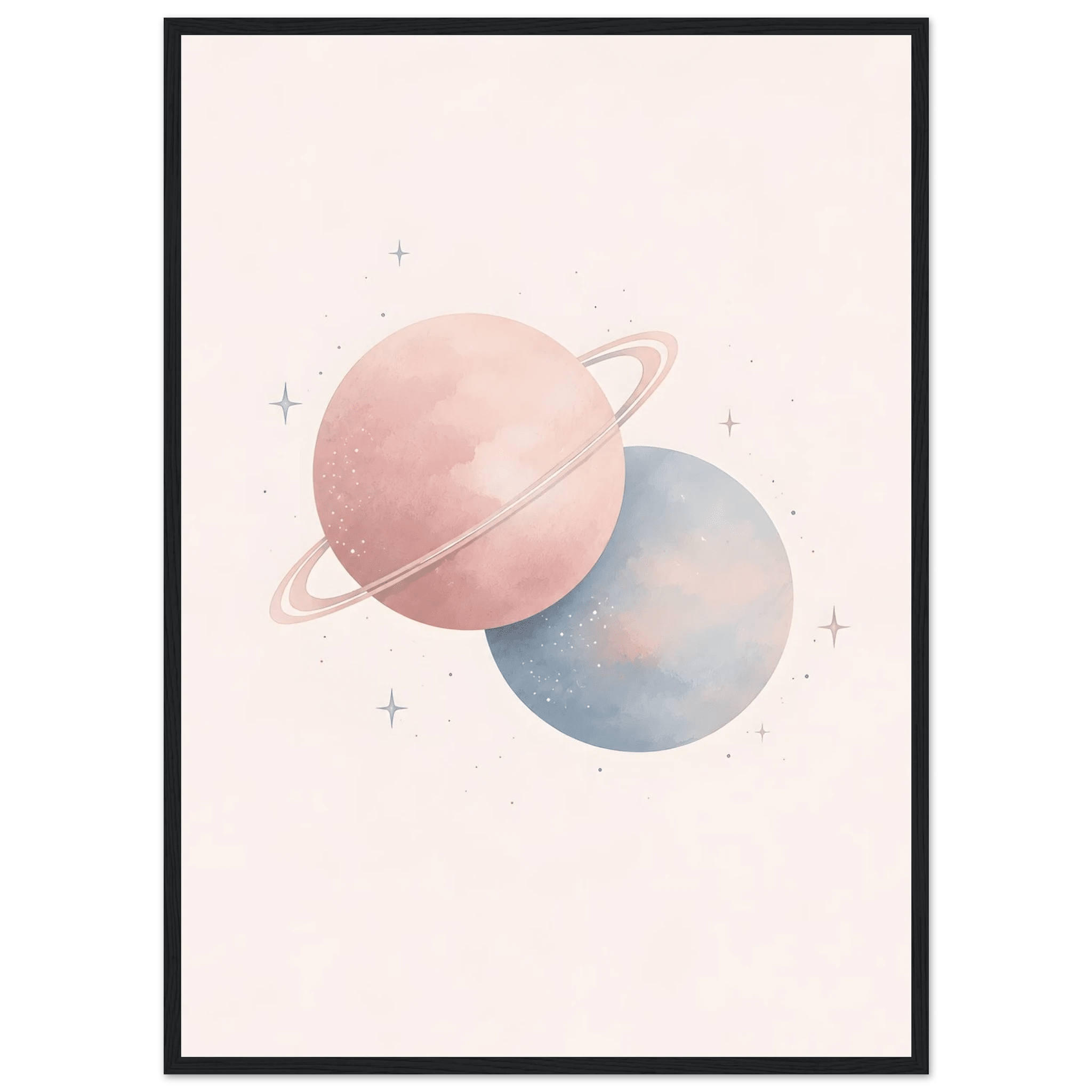 Planeter rymdposter poster