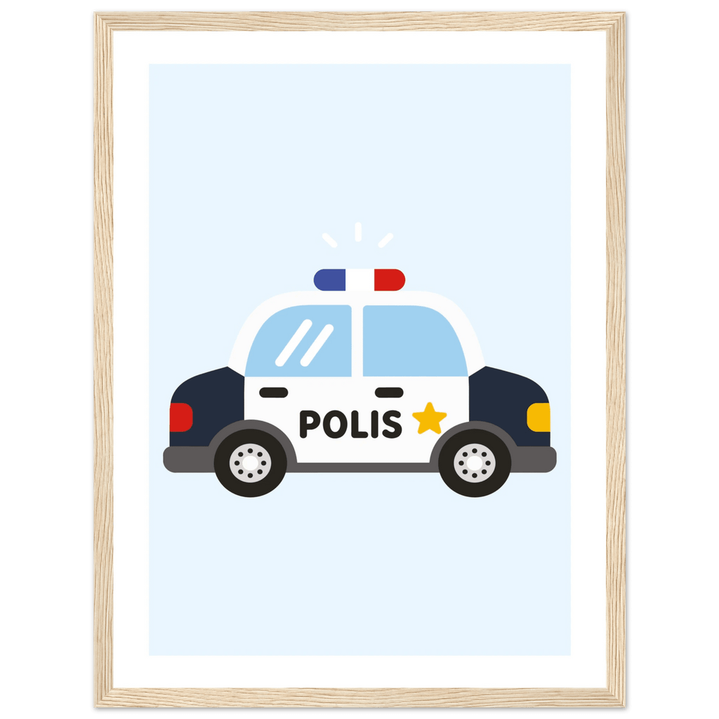 Polisbil Poster poster
