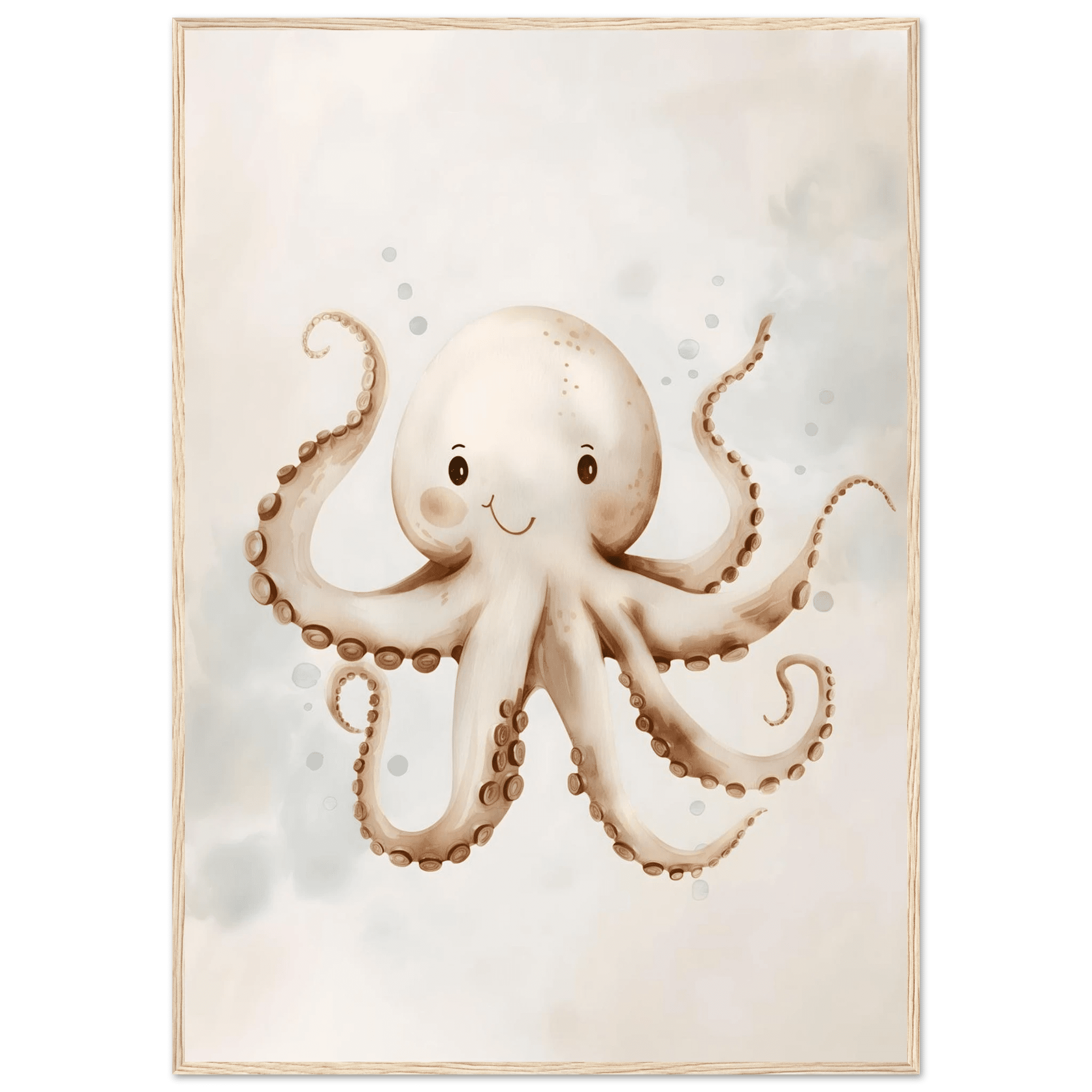 Söt bläckfisk poster poster
