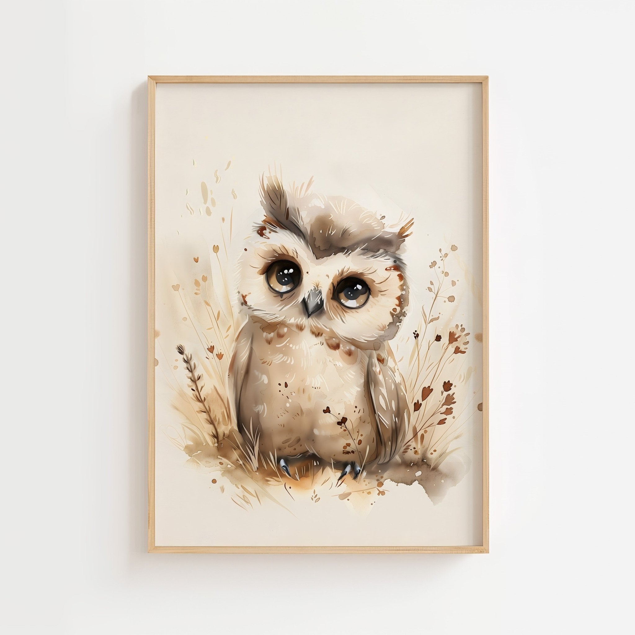 Söt uggla poster poster
