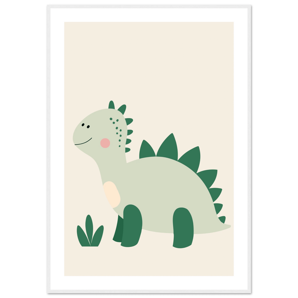 Stegosaurus dinosaurieposter poster