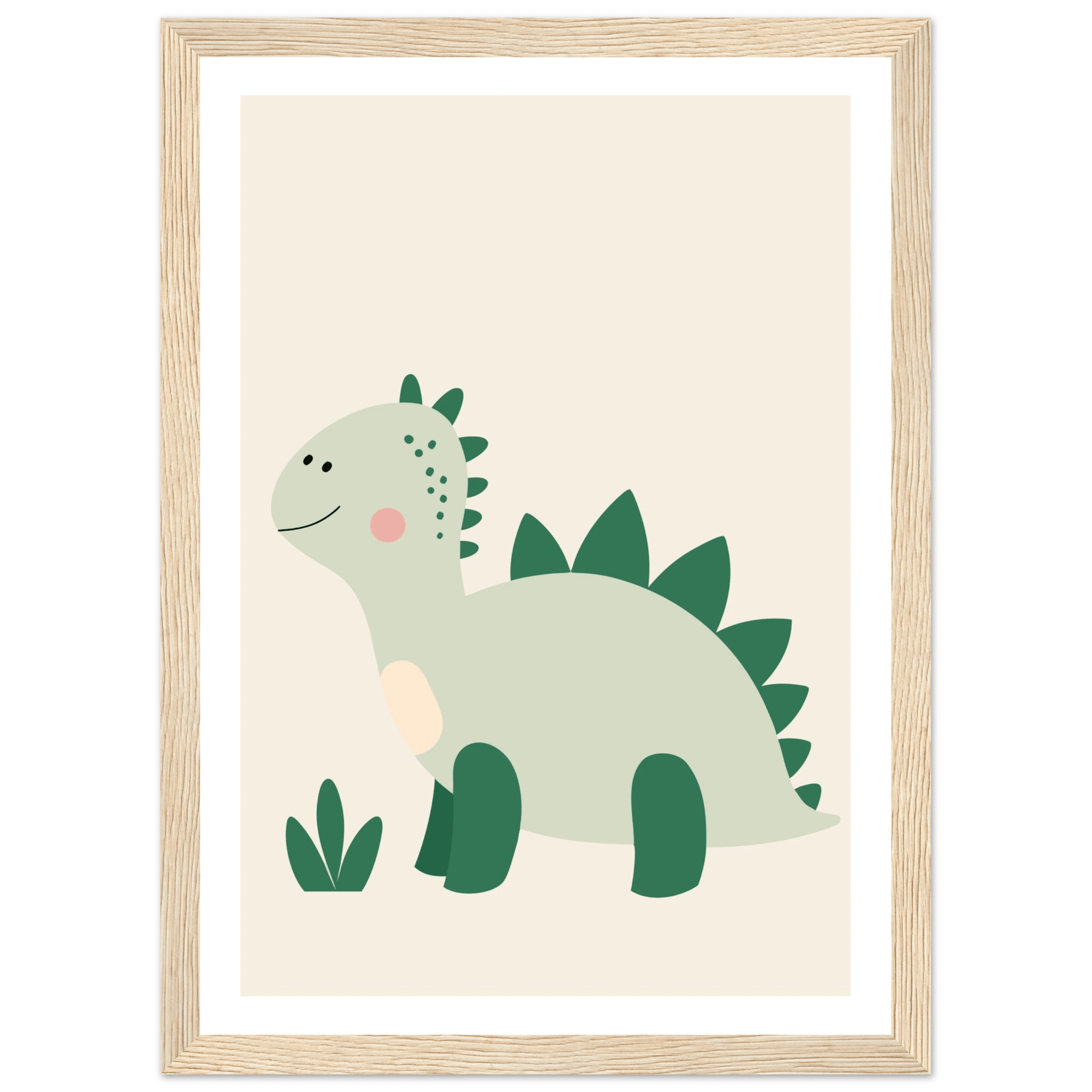 Stegosaurus dinosaurieposter poster