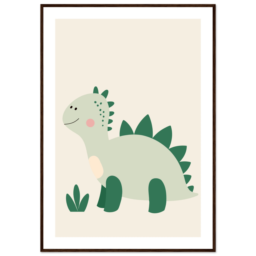 Stegosaurus dinosaurieposter poster
