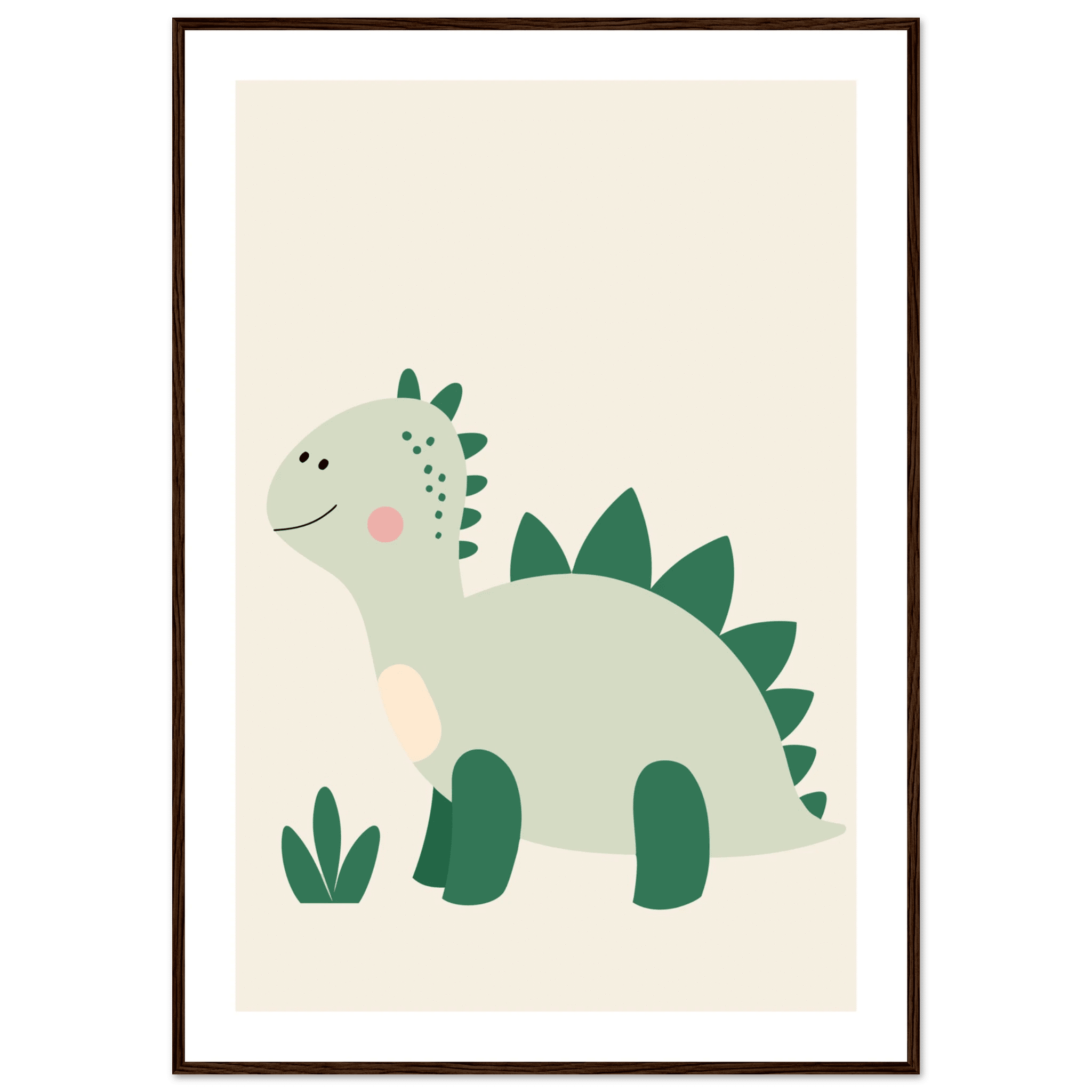 Stegosaurus dinosaurieposter poster