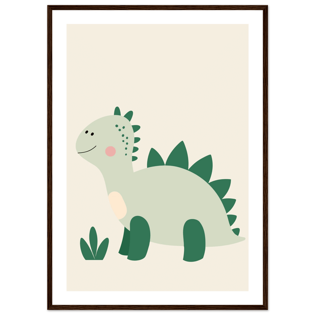 Stegosaurus dinosaurieposter poster
