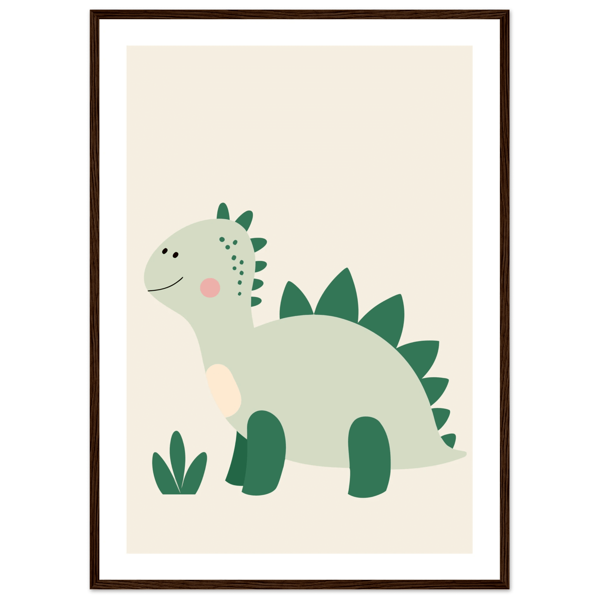 Stegosaurus dinosaurieposter poster