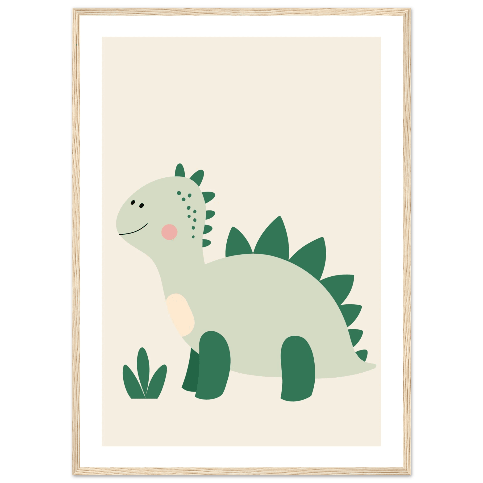 Stegosaurus dinosaurieposter poster