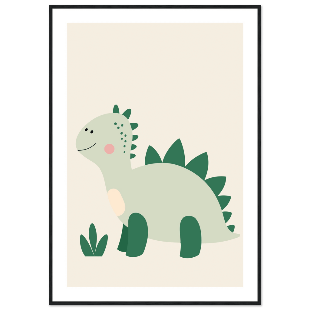 Stegosaurus dinosaurieposter poster