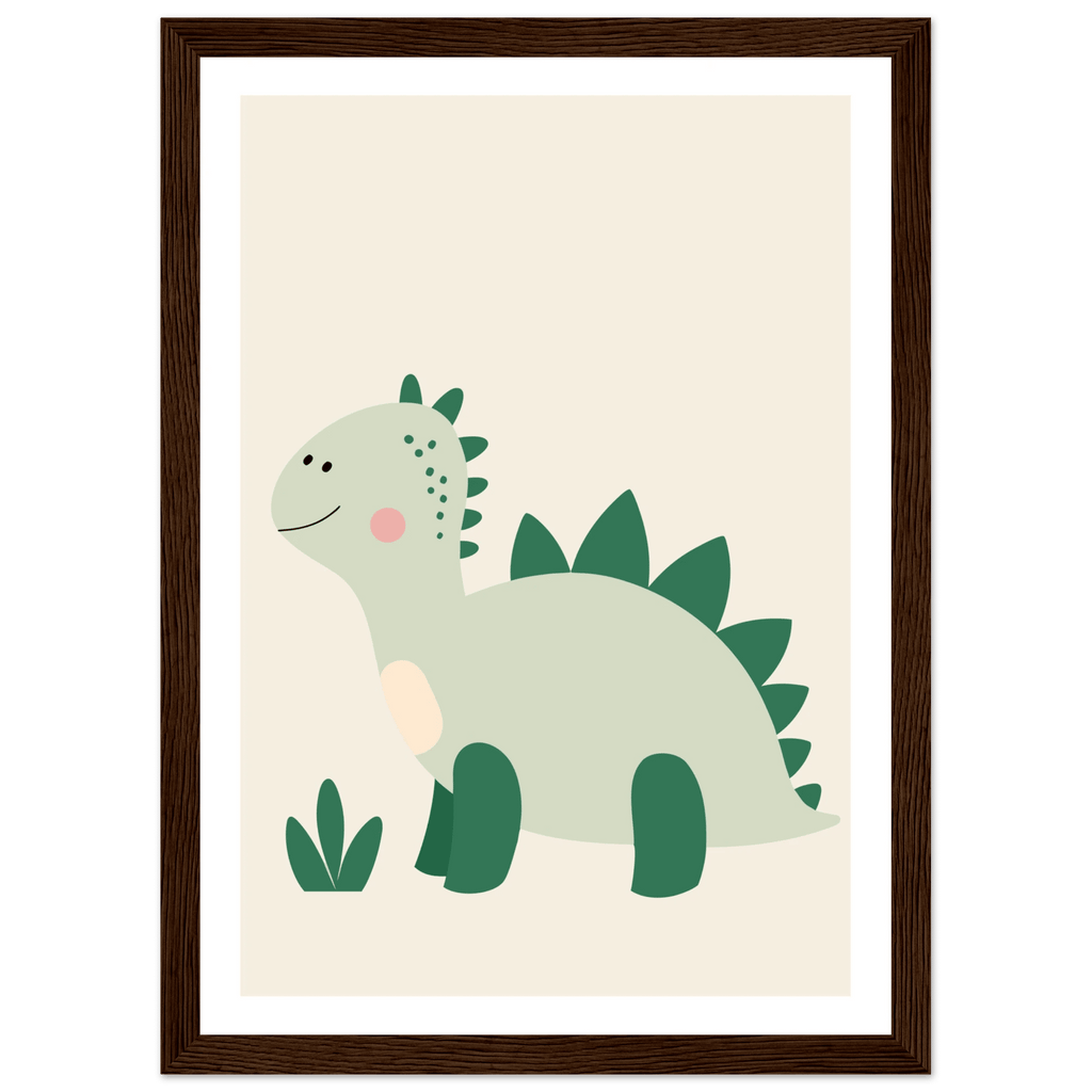 Stegosaurus dinosaurieposter poster
