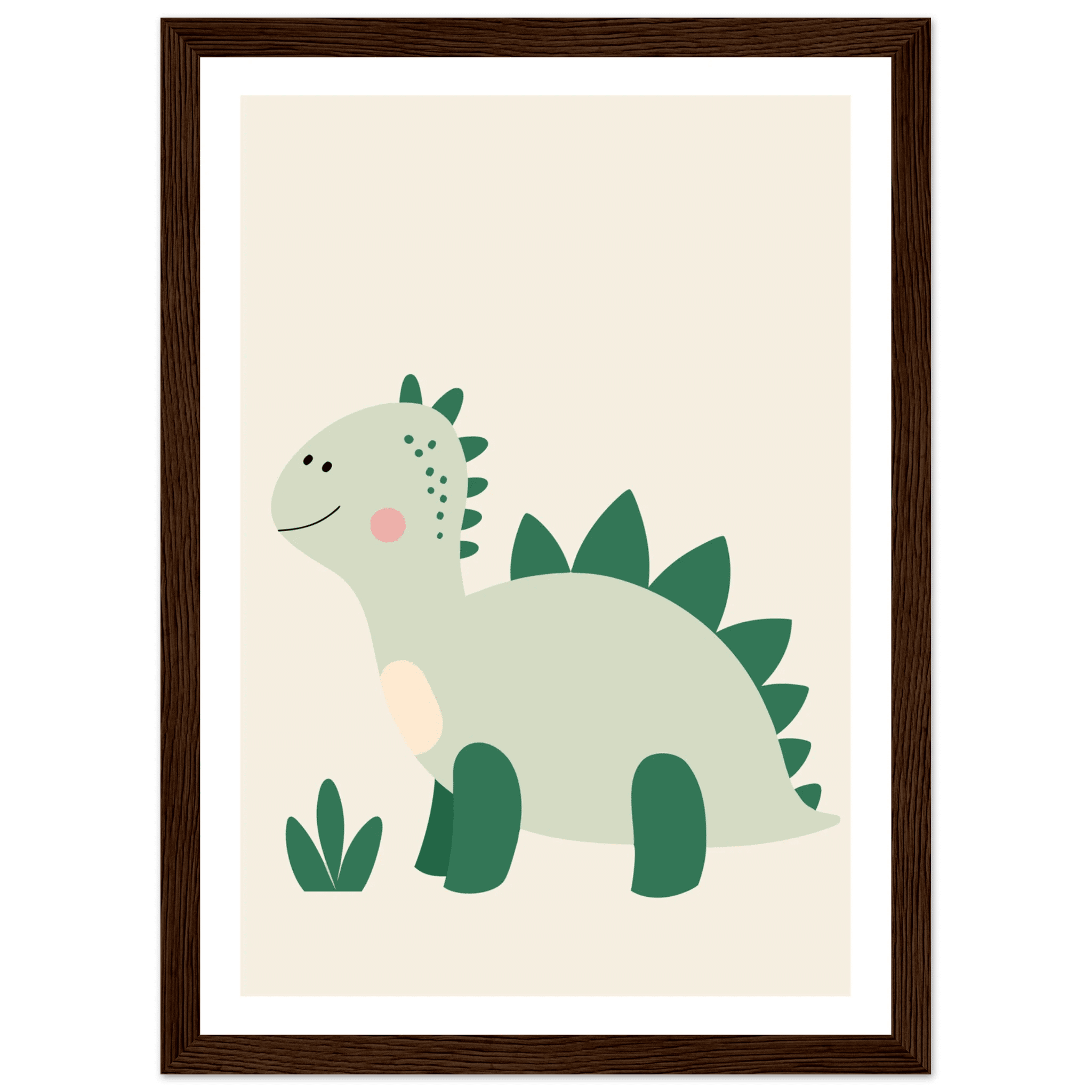 Stegosaurus dinosaurieposter poster