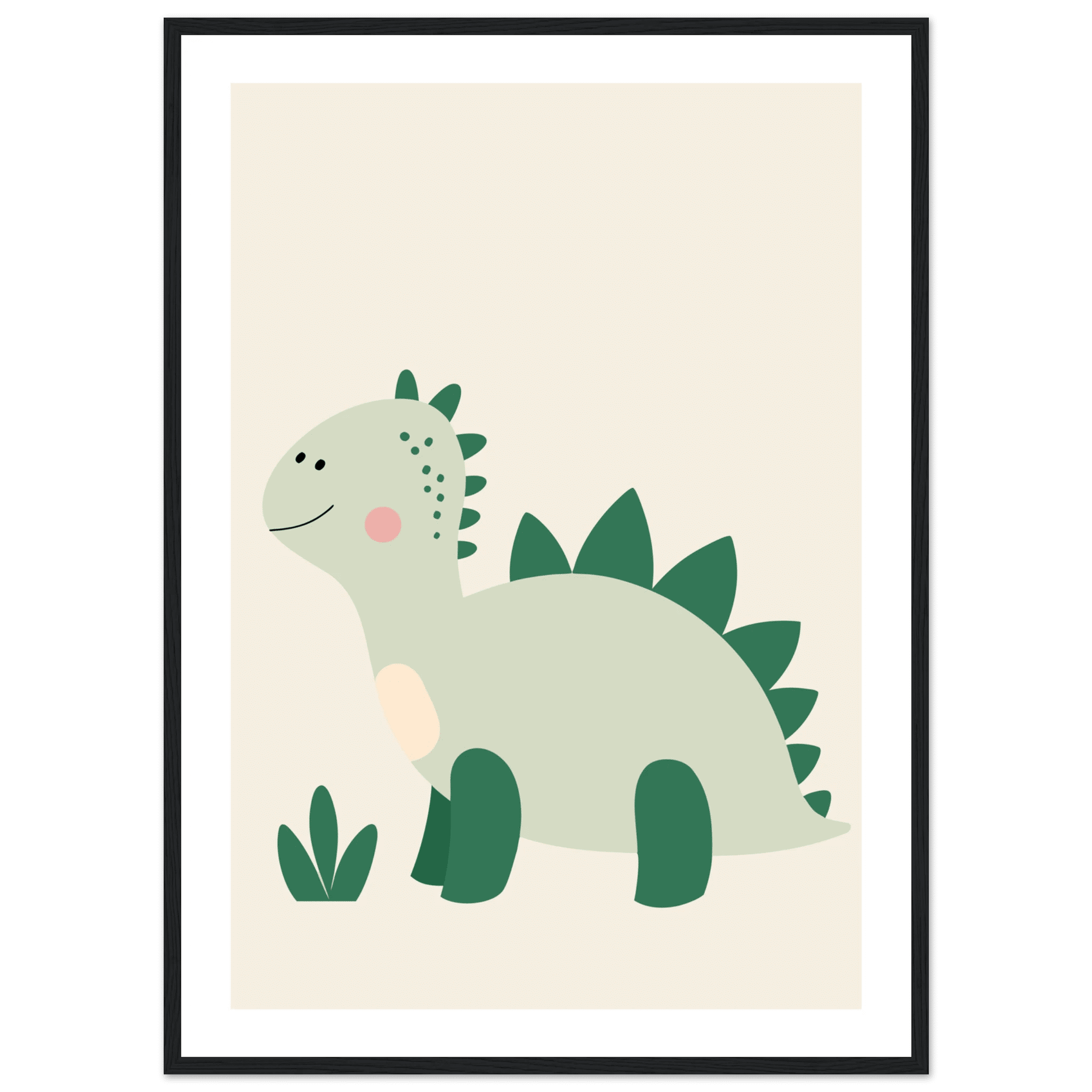 Stegosaurus dinosaurieposter poster
