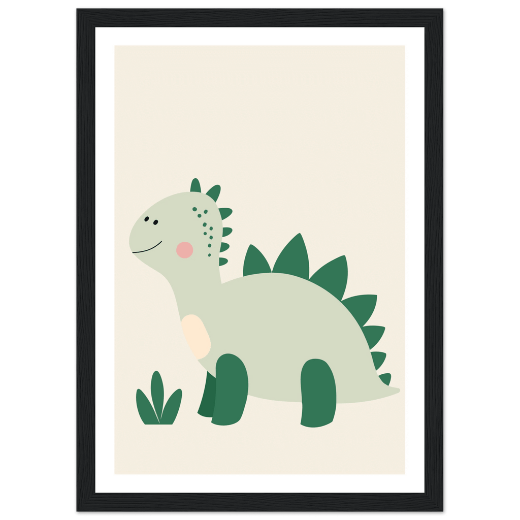 Stegosaurus dinosaurieposter poster