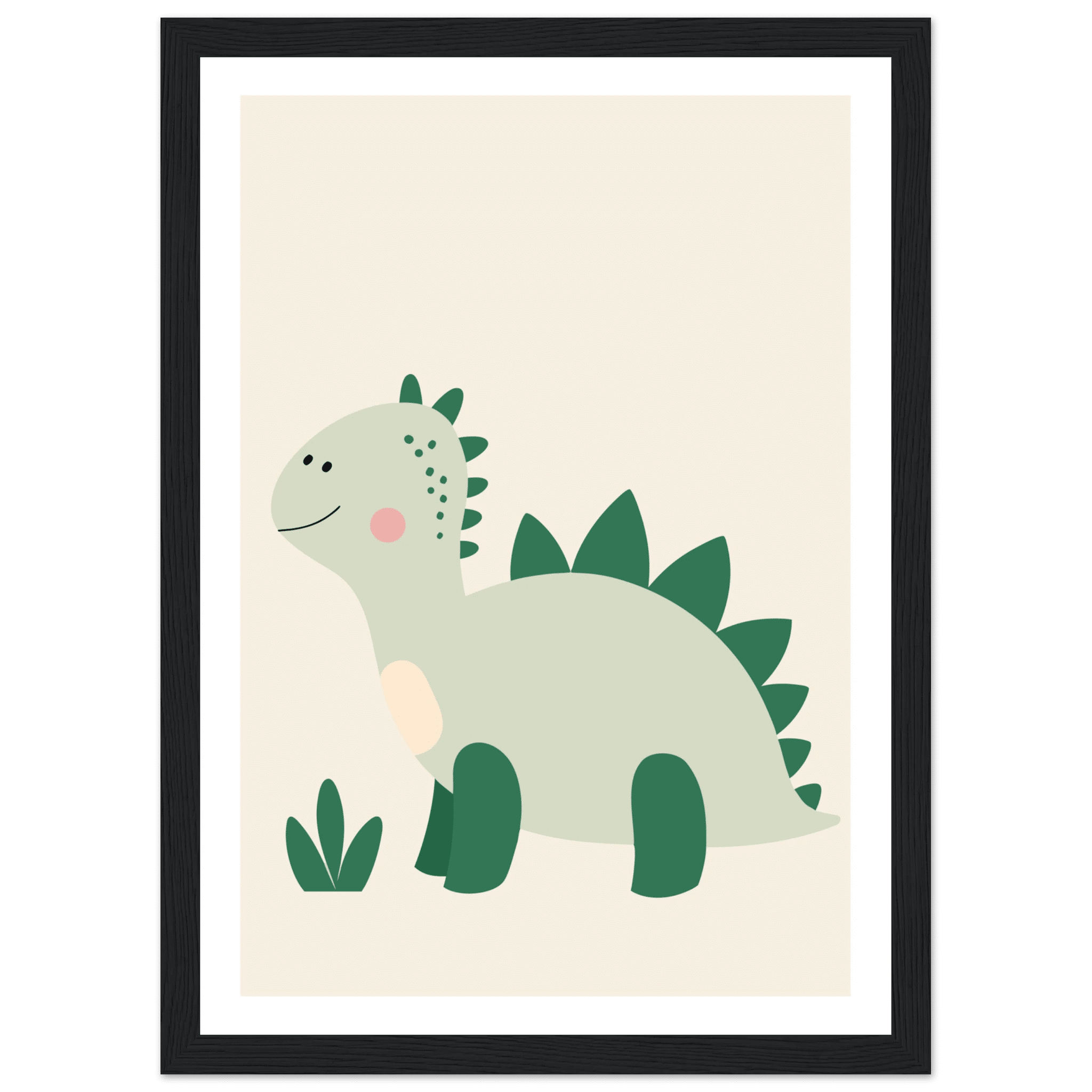 Stegosaurus dinosaurieposter poster