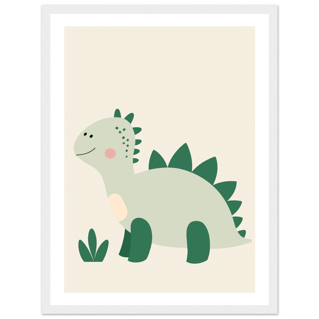 Stegosaurus dinosaurieposter poster