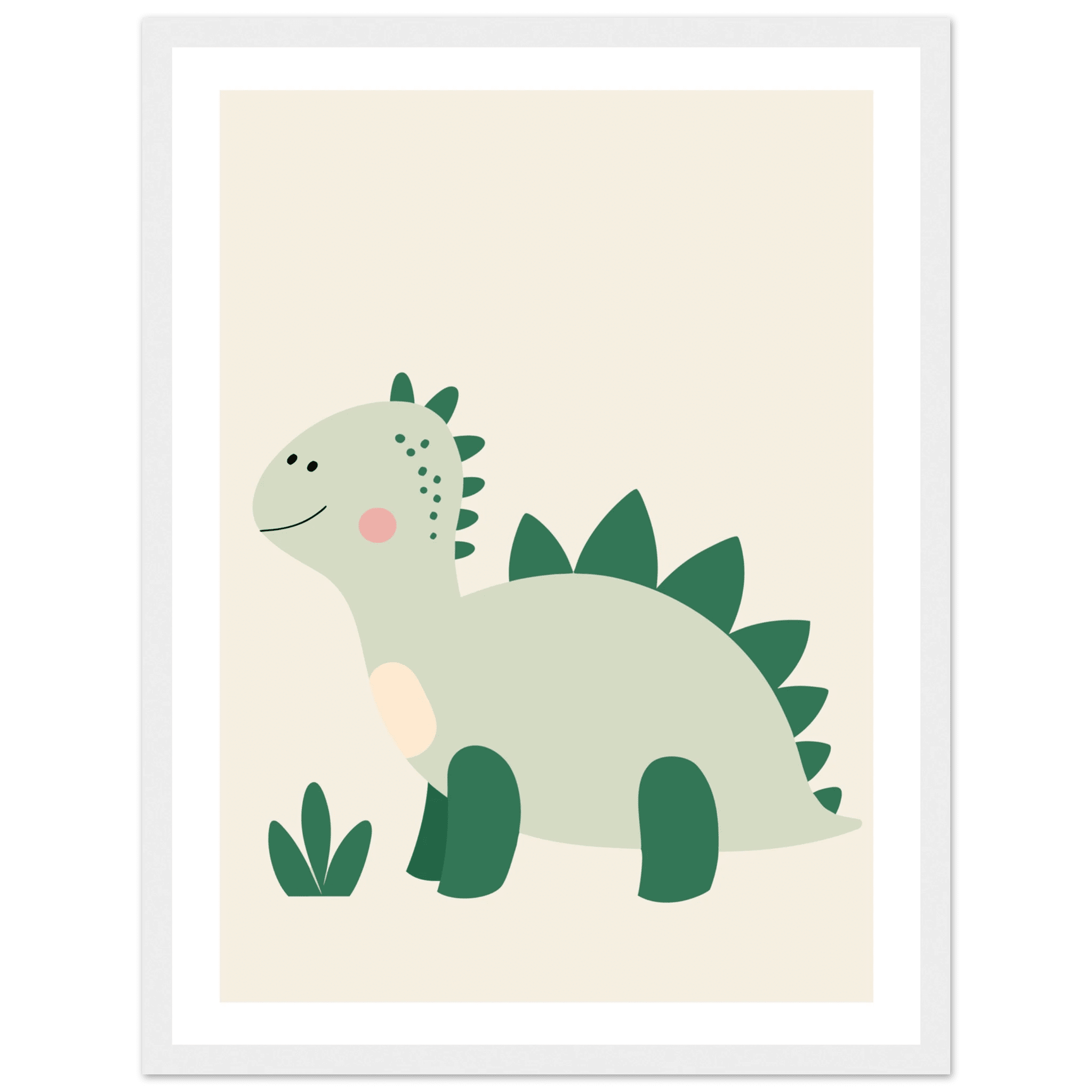 Stegosaurus dinosaurieposter poster