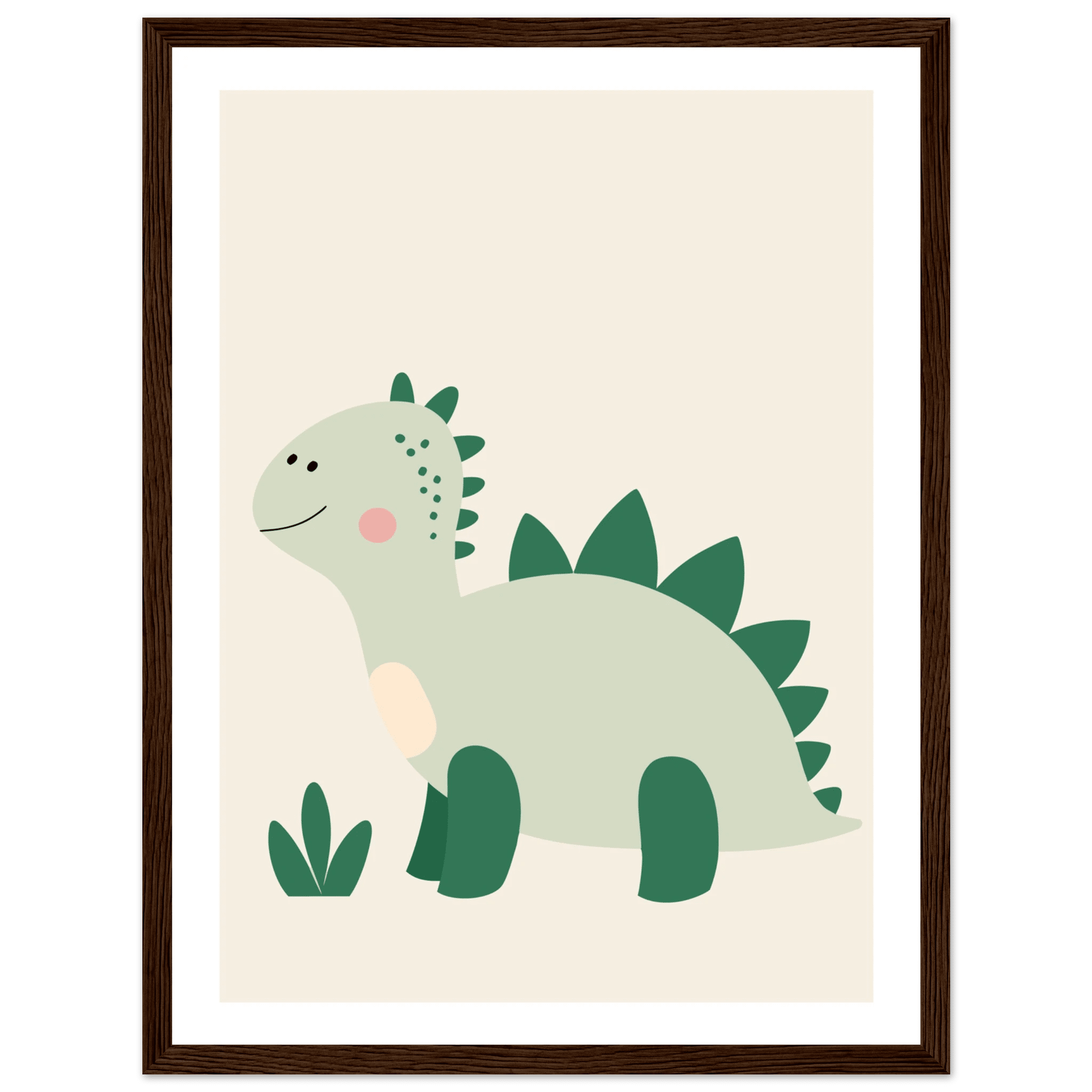 Stegosaurus dinosaurieposter poster