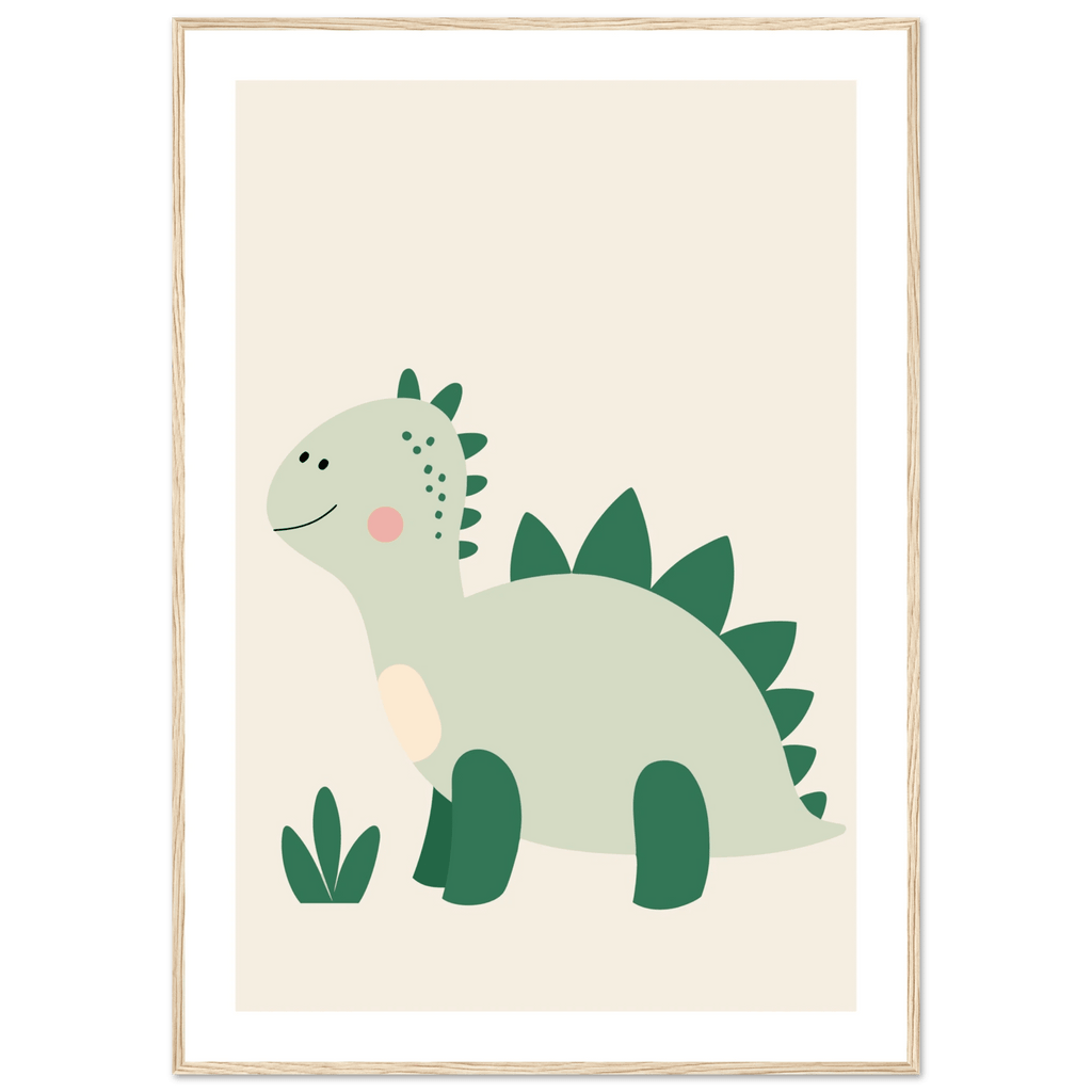 Stegosaurus dinosaurieposter poster