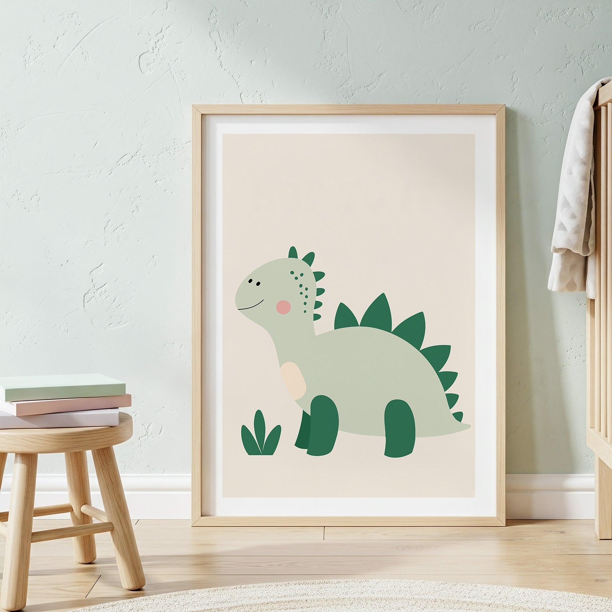 Stegosaurus dinosaurieposter poster