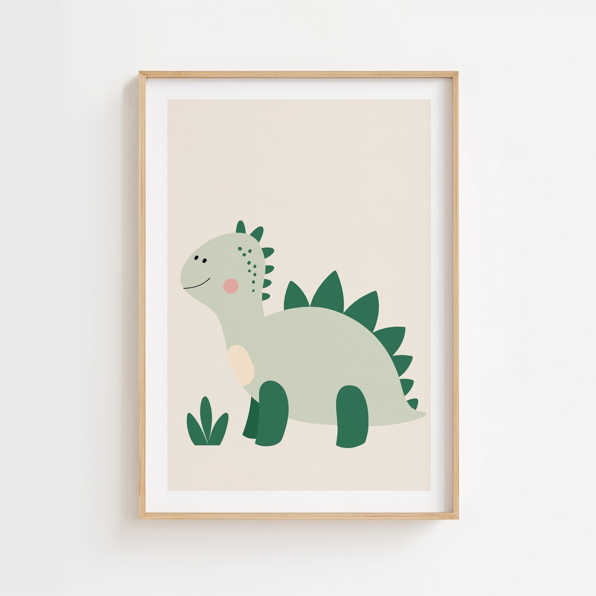 Stegosaurus dinosaurieposter poster