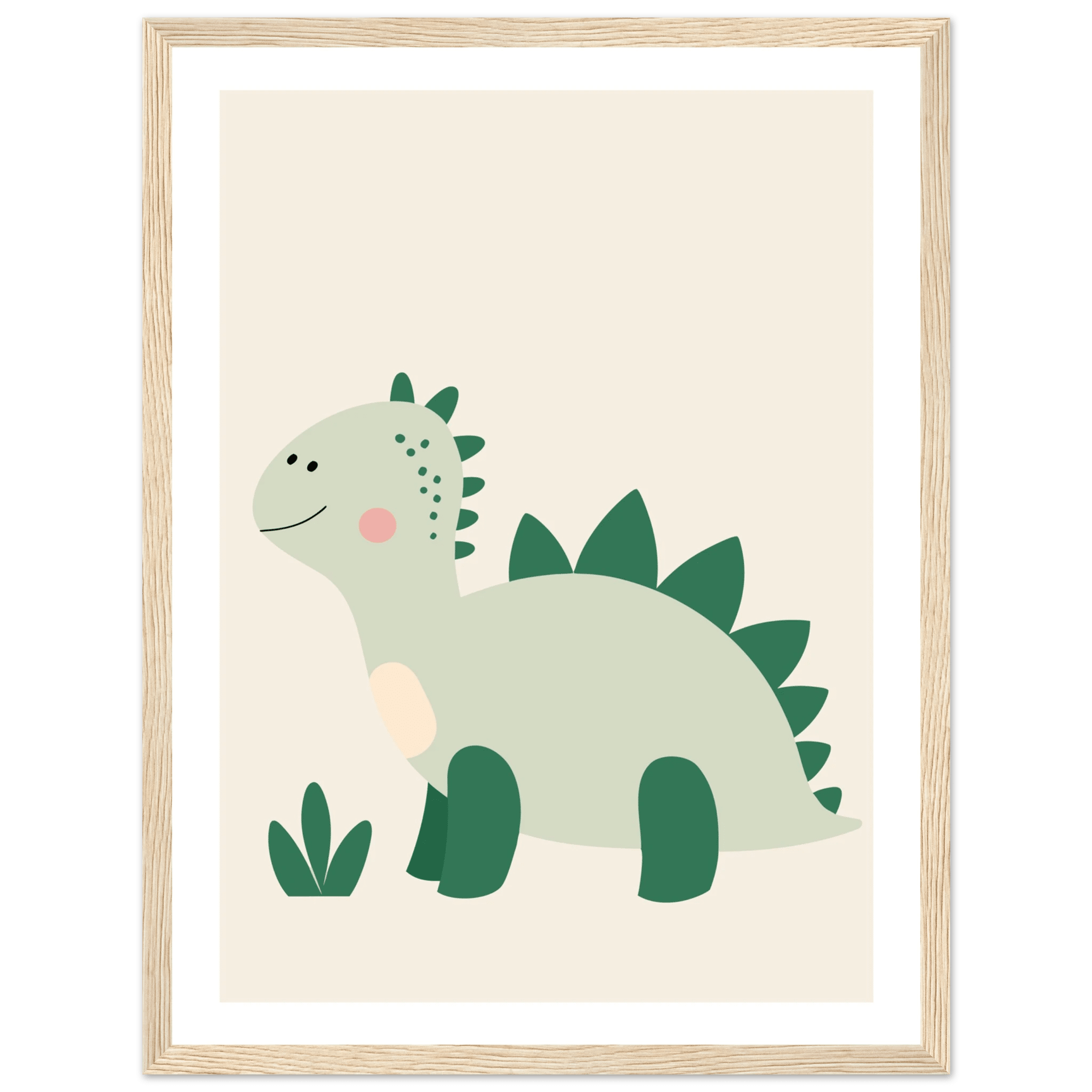 Stegosaurus dinosaurieposter poster