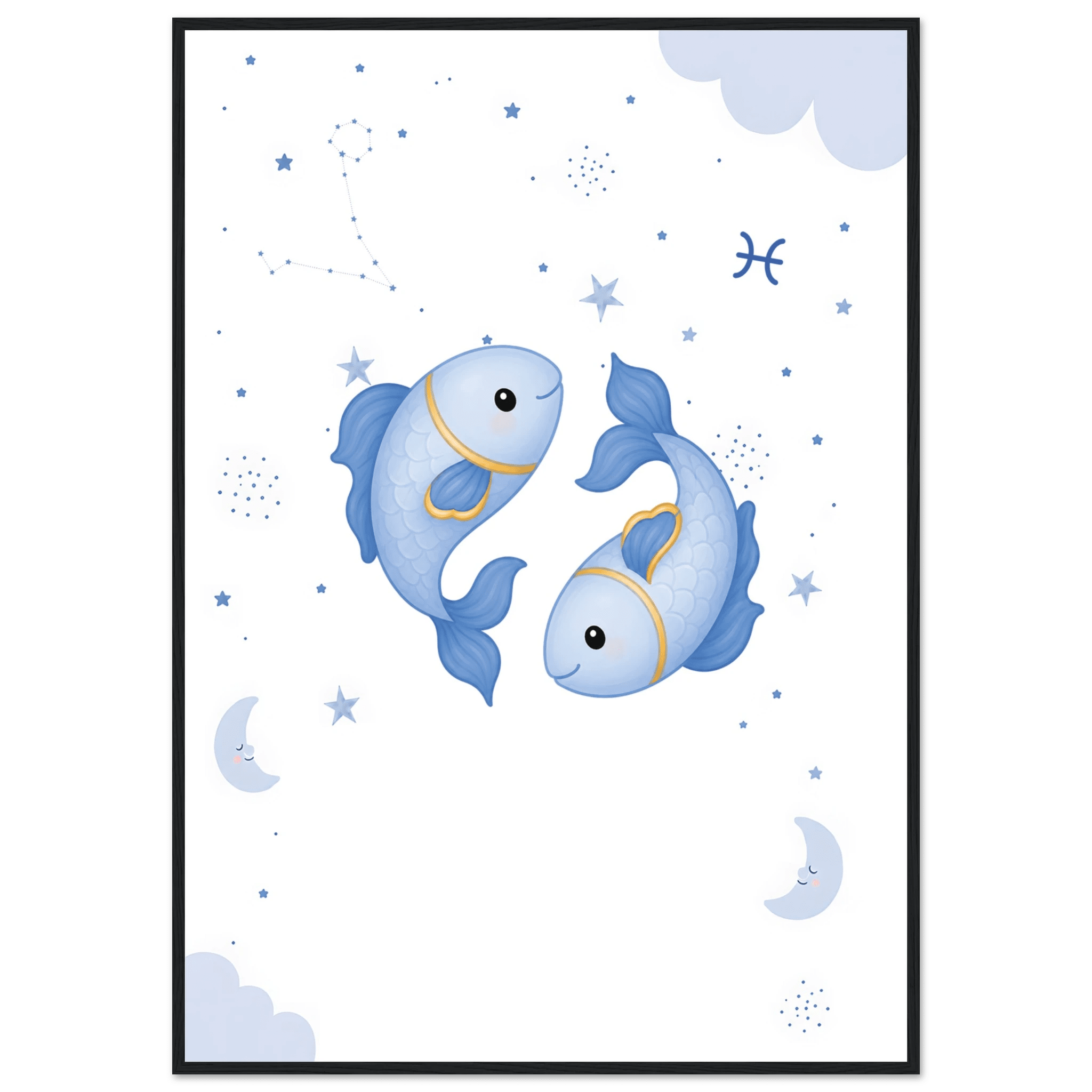 Sternzeichen Fische mit Namen poster
