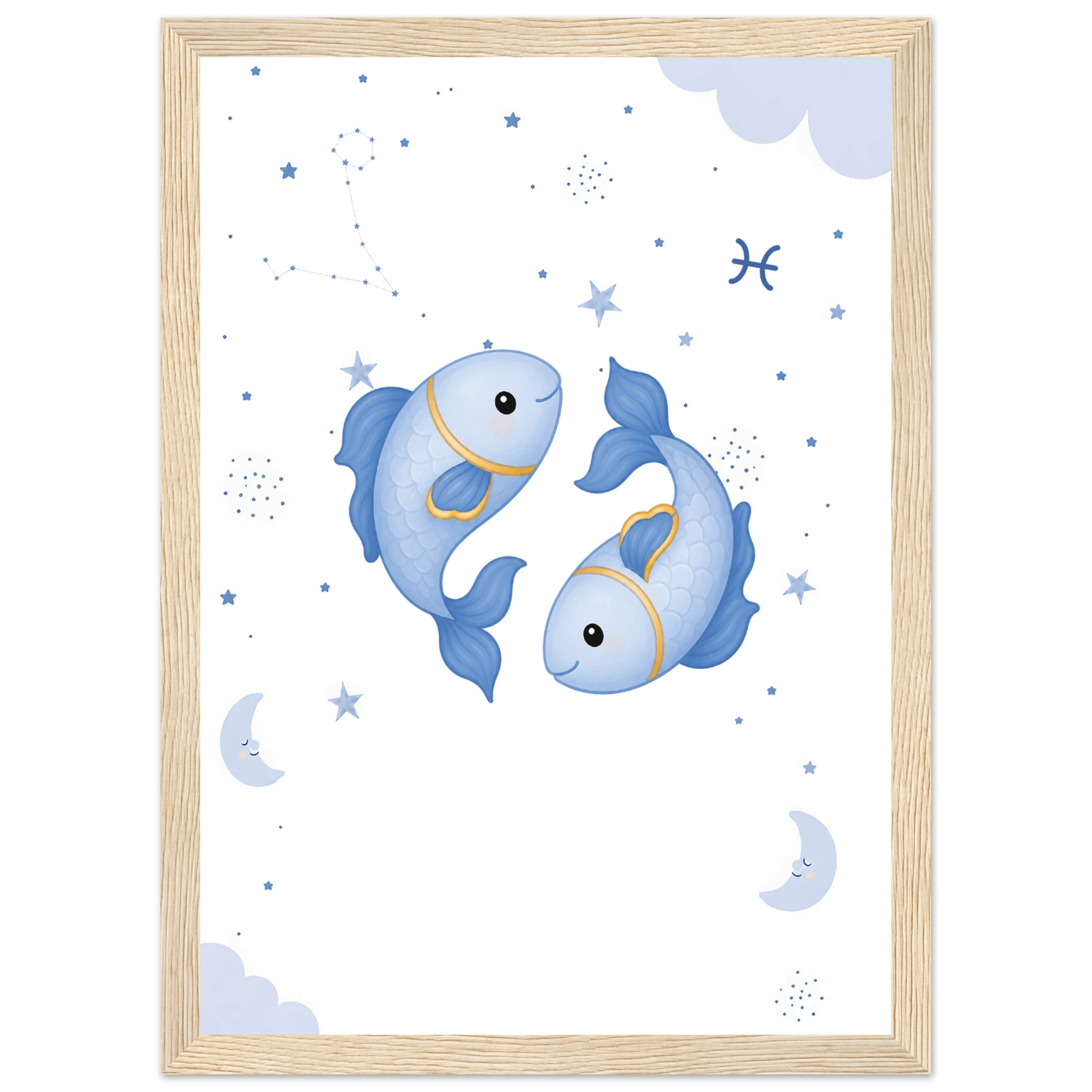 Sternzeichen Fische mit Namen poster