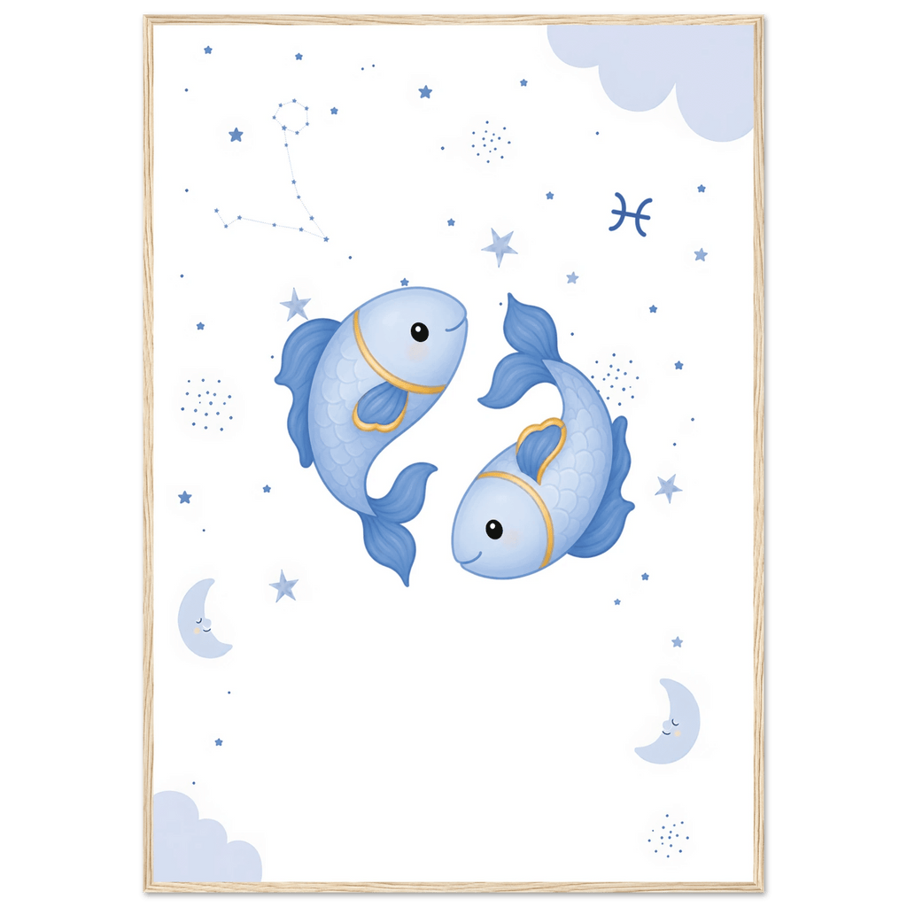 Sternzeichen Fische mit Namen poster