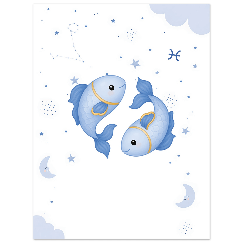 Sternzeichen Fische mit Namen poster