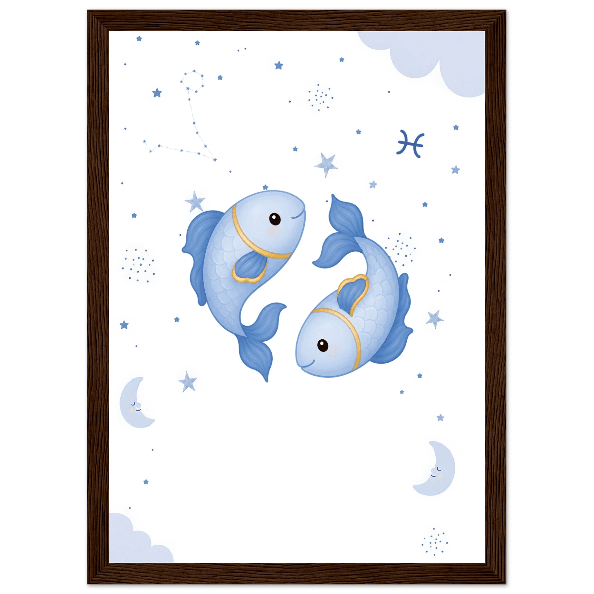 Sternzeichen Fische mit Namen poster