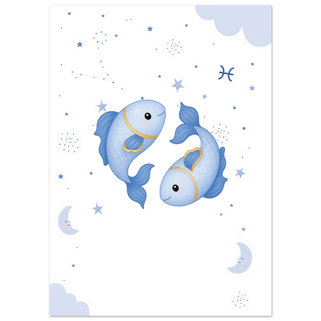 Sternzeichen Fische mit Namen poster