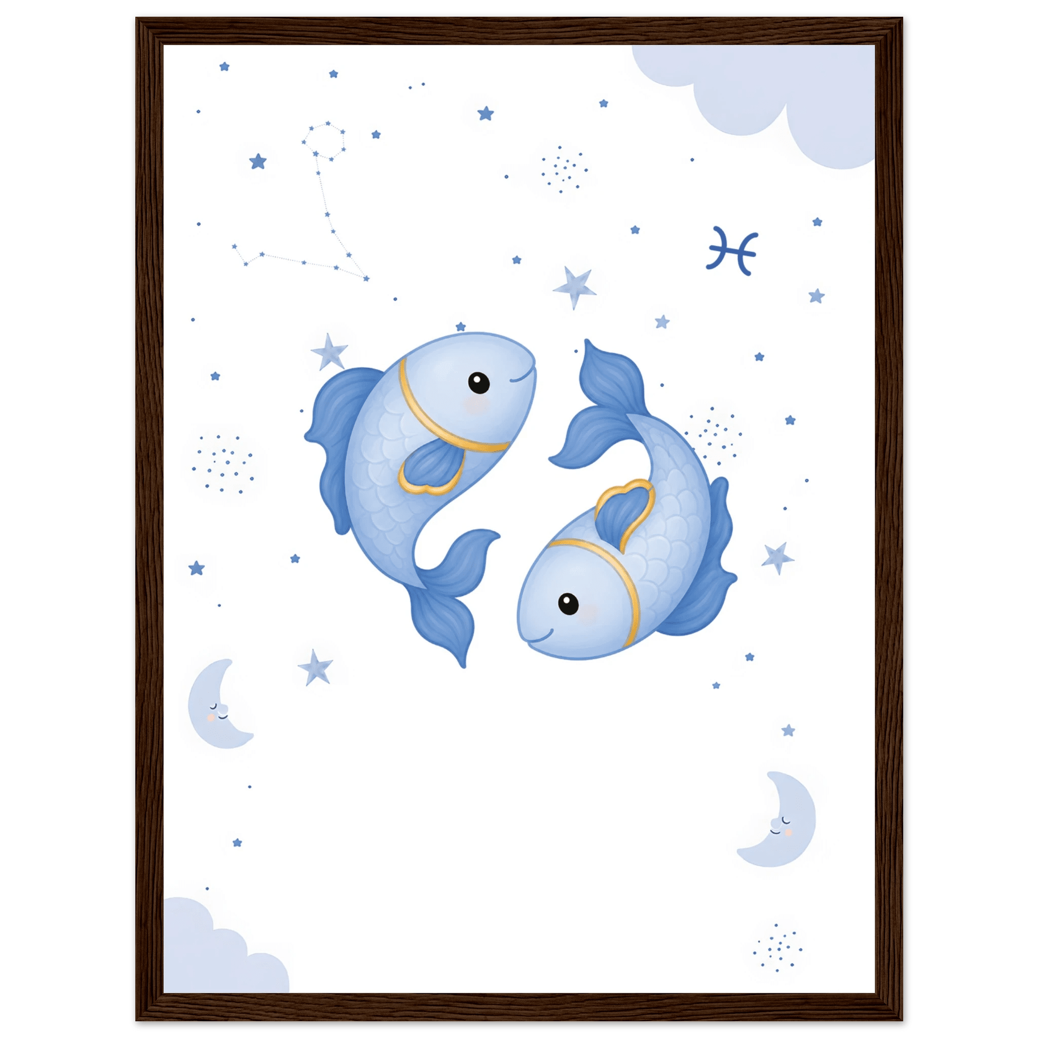 Sternzeichen Fische mit Namen poster