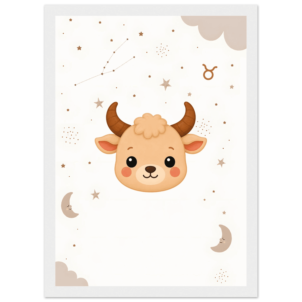 Sternzeichen Stier mit Namen poster